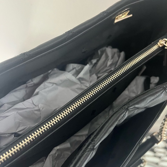 Kate Spade Natalia Quilted leather large 3 compartment tote bag shoulder purse - Picture 7 of 15